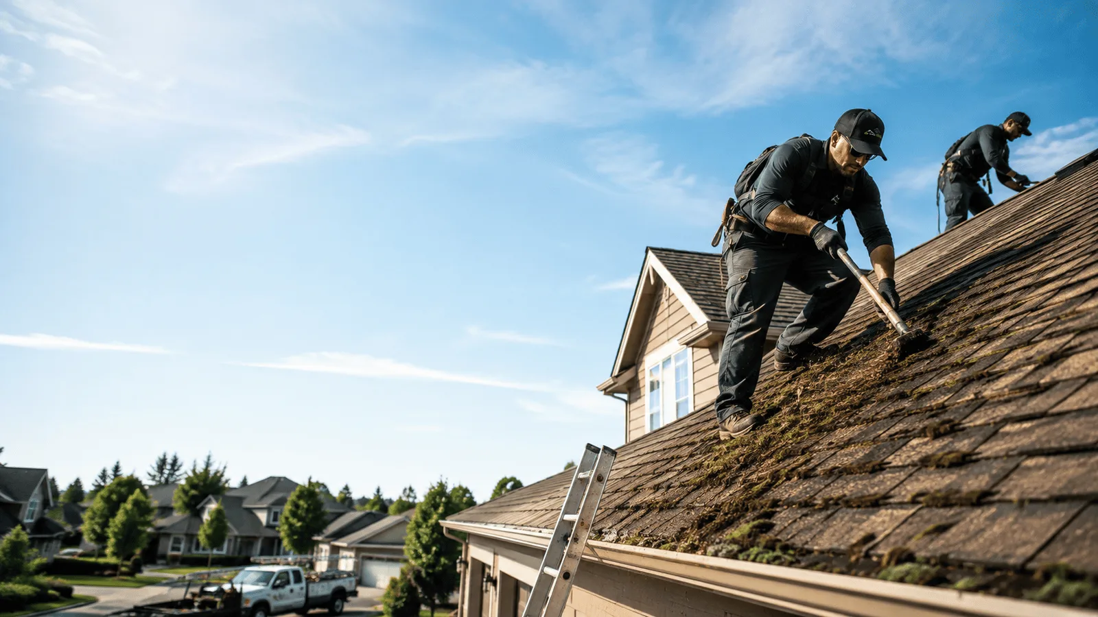 Roof Moss Removal in Forestburg, TX near me